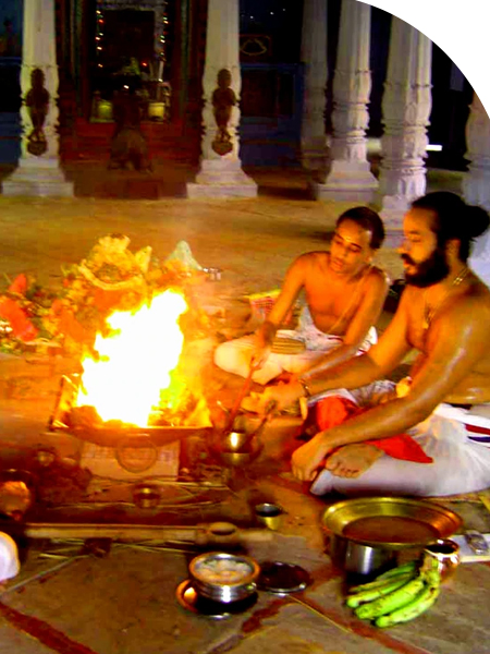 Ganapathi & Sarpam or Navagraha Homam